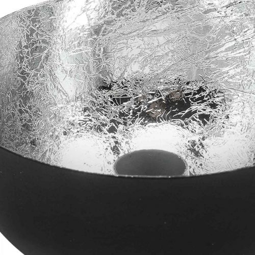 kohteita Kynttilänjalka Musta Hopea Kynttilänjalka Ø13cm K6,5cm