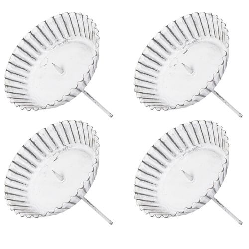kohteita Plug-in kynttilänjalka valkoinen kakkumuotti Ø10cm 4kpl