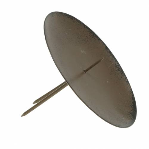 kohteita Plug-in kynttilänjalka 8cm ruskea 4 kpl