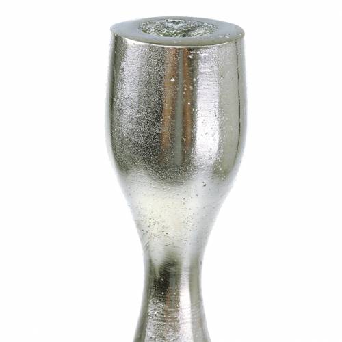 kohteita Kynttilänjalka antiikkihopea H31cm