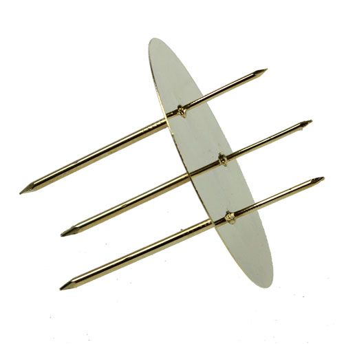 Floristik24 Kynttilänjalka kulta Ø8cm