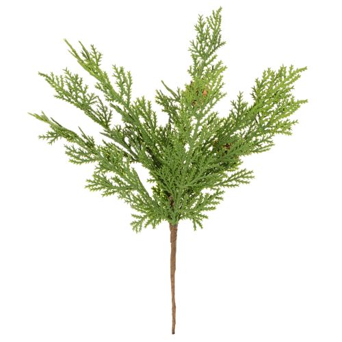 Keinotekoinen männynoksa käpyineen, 28 cm, 6 kpl | Floristik24.fi
