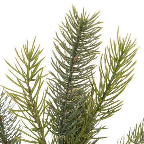 Keinotekoinen kuusenoksa kartiokoristeella, 41cm | Floristik24.fi