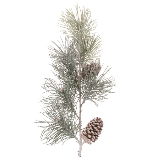 Keinotekoinen männynoksa käpyillä ja pitkillä neulasilla 105cm