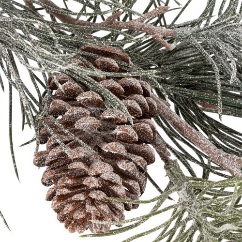 Keinotekoinen männynoksa käpyillä ja pitkillä neulasilla 105cm | Floristik24.fi