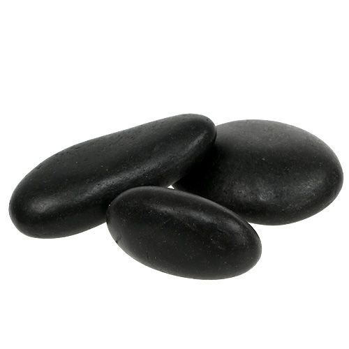 Floristik24 Kivet Musta 4cm - 7cm 1kg