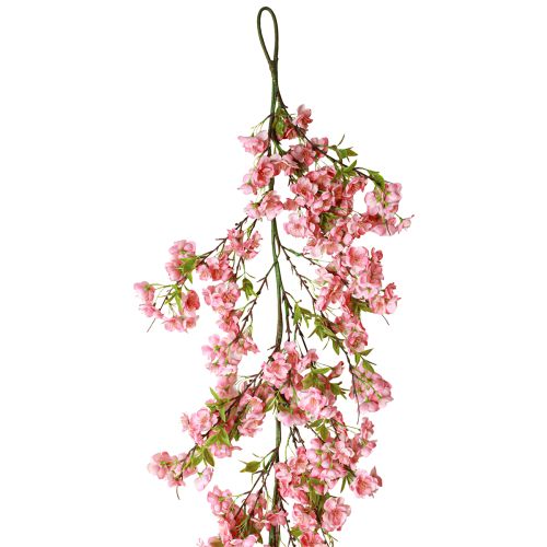 kohteita Kirsikankukkaseppele ripustin tekokukkaseppele pinkki 170cm