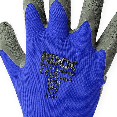 kohteita Kixx Gardening Gloves Sininen, Musta Koko 10