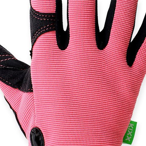 Kixx synteettiset käsineet koko 8 pinkki, musta