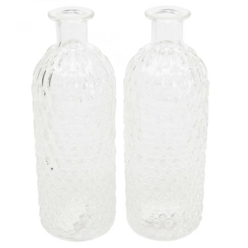 Pieni lasimaljakko maljakko hunajakenno, koristeellinen maljakkolasi H20cm 6kpl