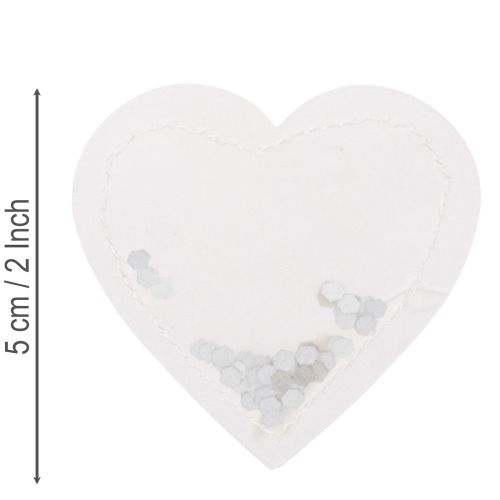 Konfettisydän 5 cm 24 kpl | Floristik24.fi