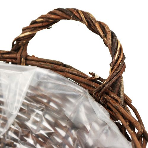 Floristik24 Korikulho Ø18cm pyöreä kuorimaton