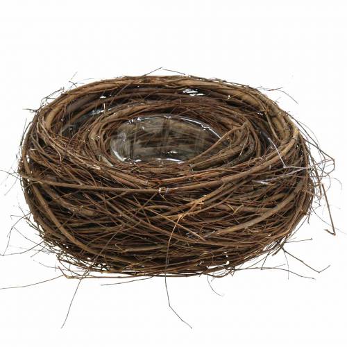 Floristik24 Kuppikulho pääsiäiskori tummanruskea Ø26 / Ø15cm 2 kpl