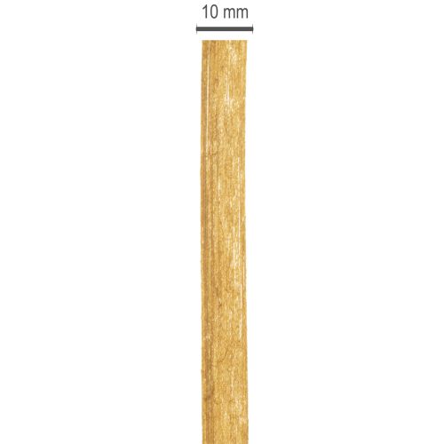 Ruskea lahjanauha, kihara nauha, kestävät askartelutarvikkeet, 10 mm x 100 cm | Floristik24.fi