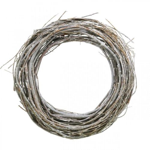 Pajuseppele Paju deco seppele luonnonvalkoinen pesty Ø40cm