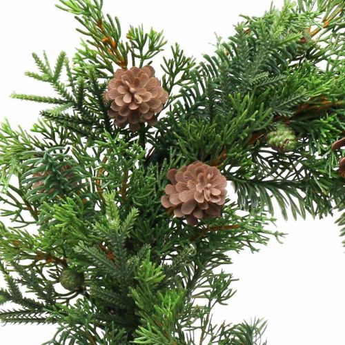 Floristik24 Jouluseppele käpyillä Adventtiseppele keinotekoinen Ø40cm