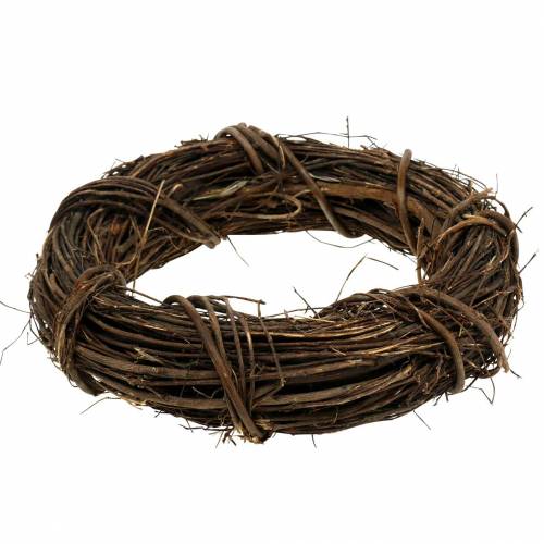 Floristik24 Koristeellinen seppele paju Ø20cm luonnon ovi tai seinä seppele