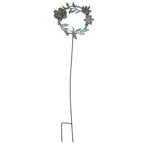 kohteita Puutarhatulppa kukkaseppele metallia H63cm