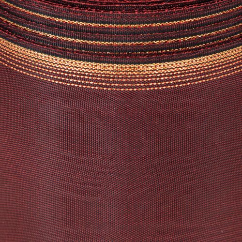 kohteita Bordeaux-seppelenauha 100mm moiré-tafti hääkoristelu