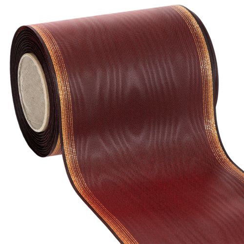 Seppelenauha Bordeaux Moiré 125mm koristenauha
