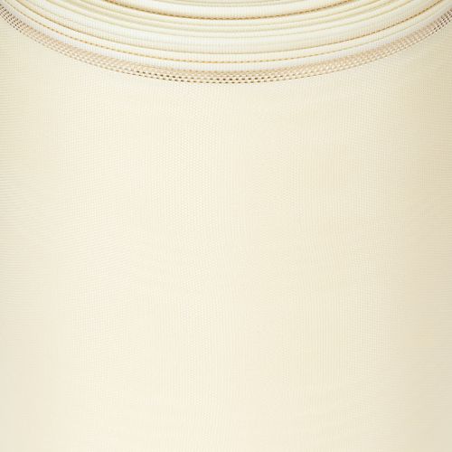 Kermanvärinen kranssinauha kultareunalla, supersatiinia, 125 mm leveä, 25 m pitkä - Vedenkestävä, ihanteellinen tietokoneella tulostukseen ja ympäristöystävällinen | Floristik24.fi