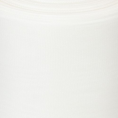 Valkoinen kranssinauha, korkealaatuinen, 75 mm x 25 m - koristenauha kukkakauppoihin ja hautajaisiin, ihanteellinen painatukseen. | Floristik24.fi