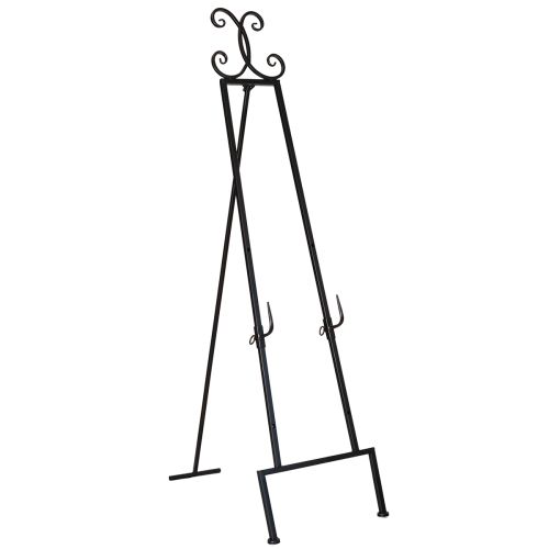 Floristik24 Koristeellinen kranssiteline vakaalla jalustalla, täydellinen monipuolinen asuste, 118 cm