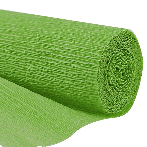 kohteita Florist Crepe Paper Grass Green 50x250cm
