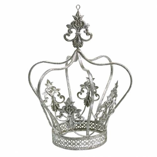 Floristik24 Deco Crown Hopea Metalli Ø17,3cm K22,5cm