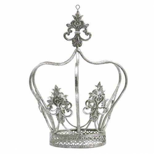 Floristik24 Deco Crown Hopea Metalli Ø17,3cm K22,5cm