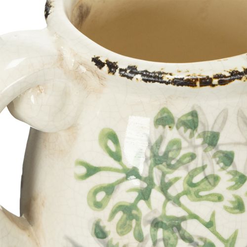 kohteita Kannu istutusta varten, vintage-tyyli, maalaistyyli, 16 cm