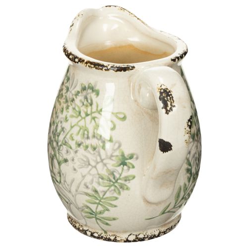 kohteita Kannu istutusta varten, vintage-tyyli, maalaistyyli, 16 cm