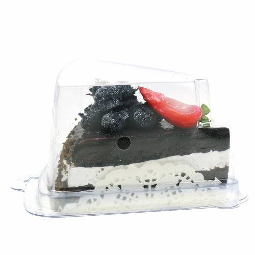 Floristik24 Keinotekoinen suklaakakkupala 10cm