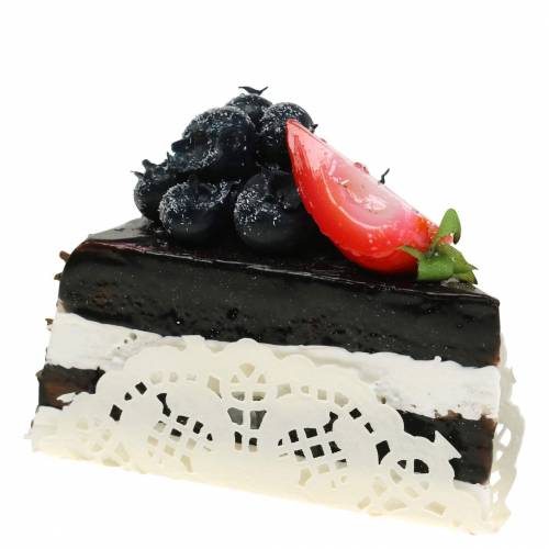 Floristik24 Keinotekoinen suklaakakkupala 10cm