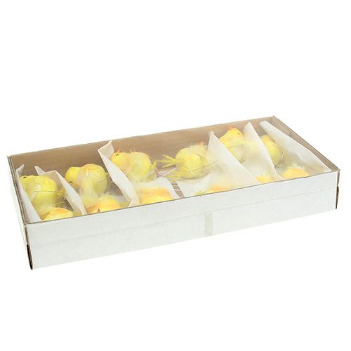 Floristik24 Chick langalla keltainen 5,5cm 12kpl
