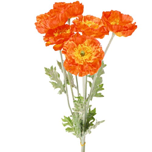 Floristik24 Keinounikot Kesäkukat Oranssi Ø7cm L78cm 3kpl