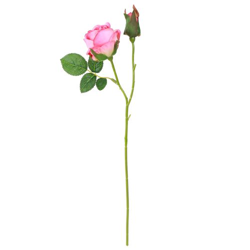kohteita Tekoruusuja nippuna Tekokukat Pinkki 36cm 12kpl