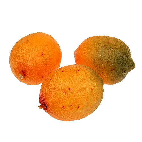 Floristik24 Keinotekoinen sitruuna 7cm 6kpl