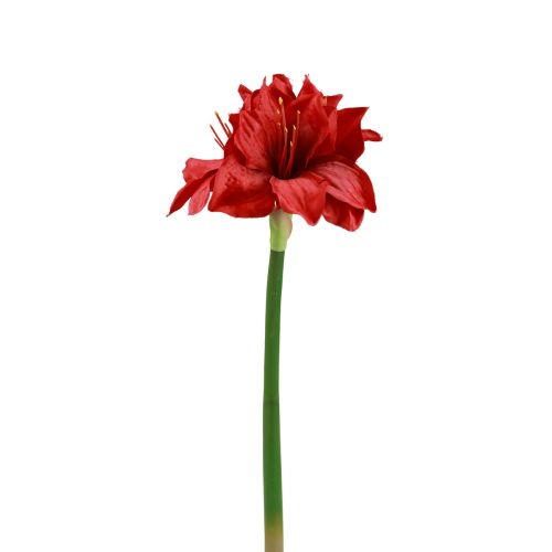 Keinotekoiset Amaryllis joulukukat Punaiset tekokukat L40cm