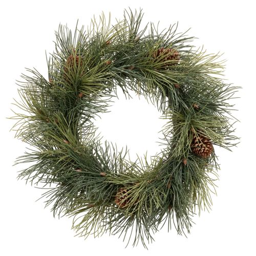 Keinotekoinen männynoksaseppele käpyillä 60 cm ostaa | Floristik24.fi