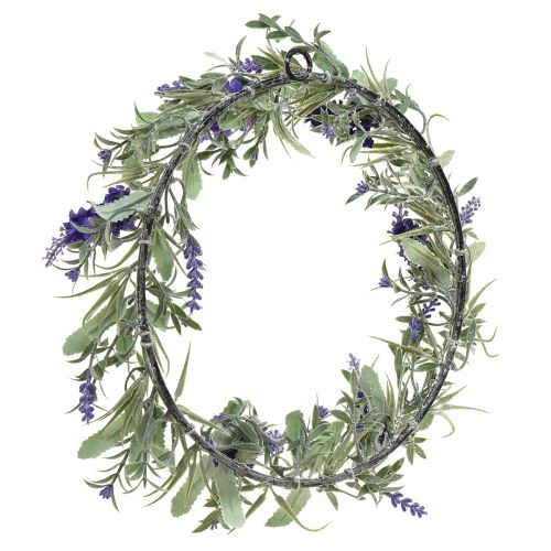 kohteita Tekokukkaseppele laventeli Välimeren laventeliseppele Ø35cm 2kpl