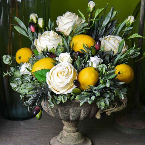 Floristik24 Keinotekoiset eukalyptuksen oksat tekokasvit vihreä 34cm 6kpl