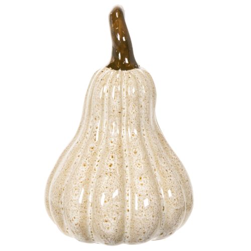 Koristeellinen keraaminen kurpitsa, syksyinen pöytäkoriste, 12 cm | Floristik24.fi