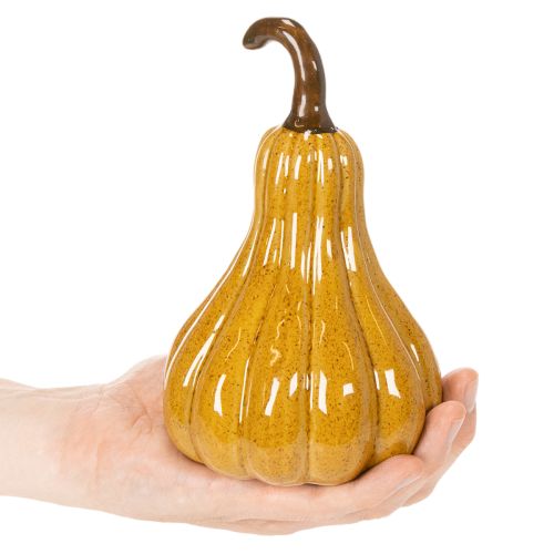 Koristeellinen kurpitsa pöytäkoristeeseen Halloween 18cm | Floristik24.fi