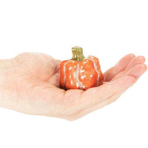 Kurpitsasetti: Pieniä koristekurpitsoja syksyn koristeluun, 5 cm, 3 kpl | Floristik24.fi