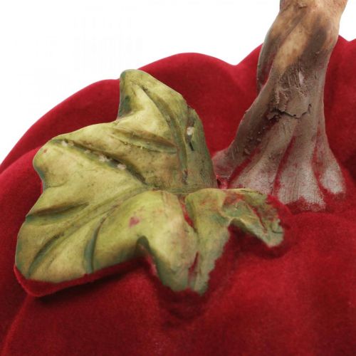 Floristik24 Deco kurpitsanpunainen pöytäkoristelu syksy polyresin 10,5×9cm 2kpl