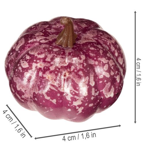 Minikurpitsakoristesetti, syksy- ja halloweenkoristeet, eri värejä, 4 cm, 24 palaa | Floristik24.fi