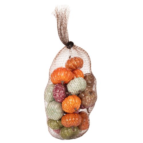 Minikurpitsakoristesetti, syksy- ja halloweenkoristeet, eri värejä, 4 cm, 24 palaa | Floristik24.fi