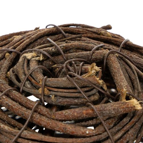 kohteita Köynnöspallo, luonnonruskea, koristeeksi, Ø14cm K14cm