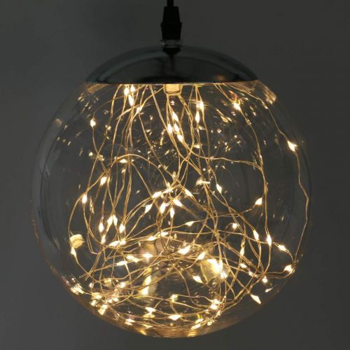LED-pallo iso sisältä ja ulkoa Ø20cm kirkas 80L lämmin valkoinen